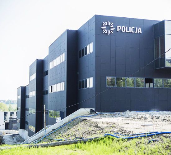 Budowa Komendy Policji w Bielsku Białej